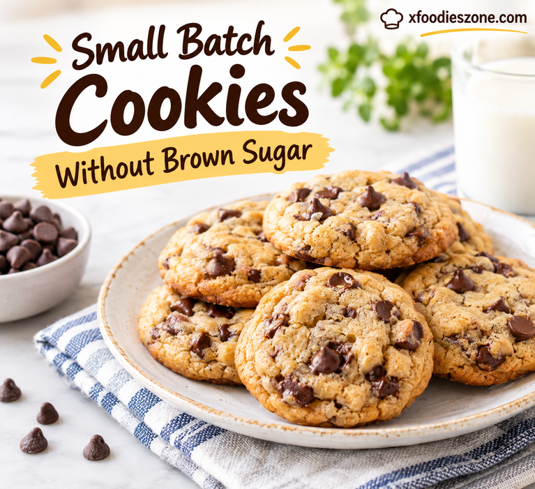 Small Batch Cookies Without Brown Sugar