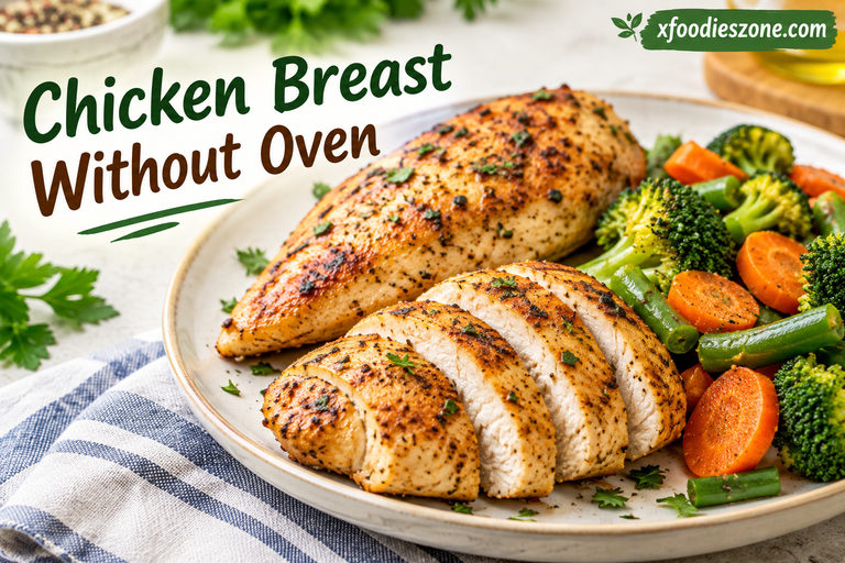 Chicken Breast Without Oven: Easy, Juicy, and Delicious Stovetop Recipe