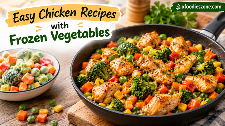 Easy Chicken Recipes With Frozen Vegetables: Quick, Delicious, and Family-Friendly Meals